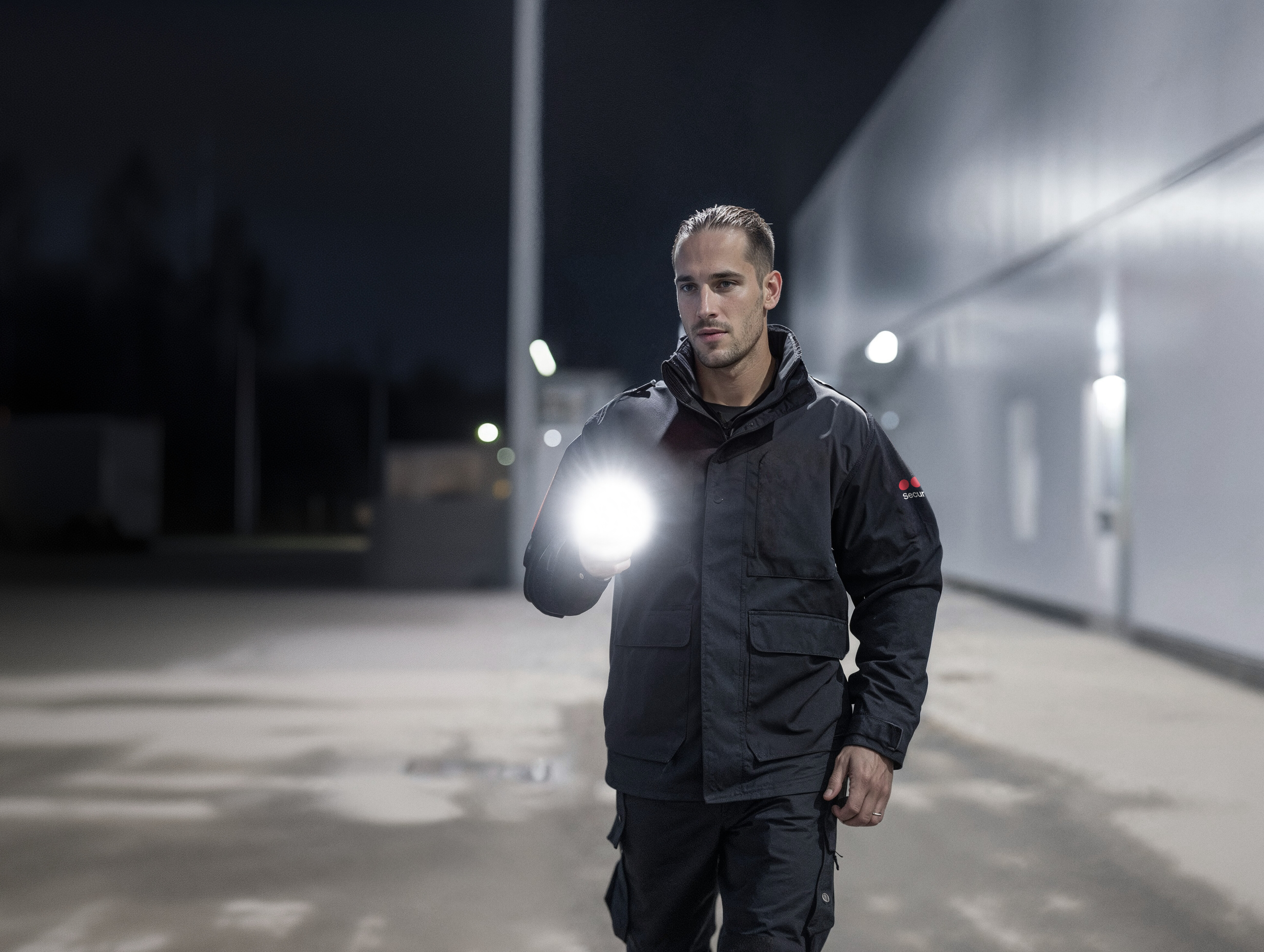 Vigilante Mobile en ronda de vigilancia